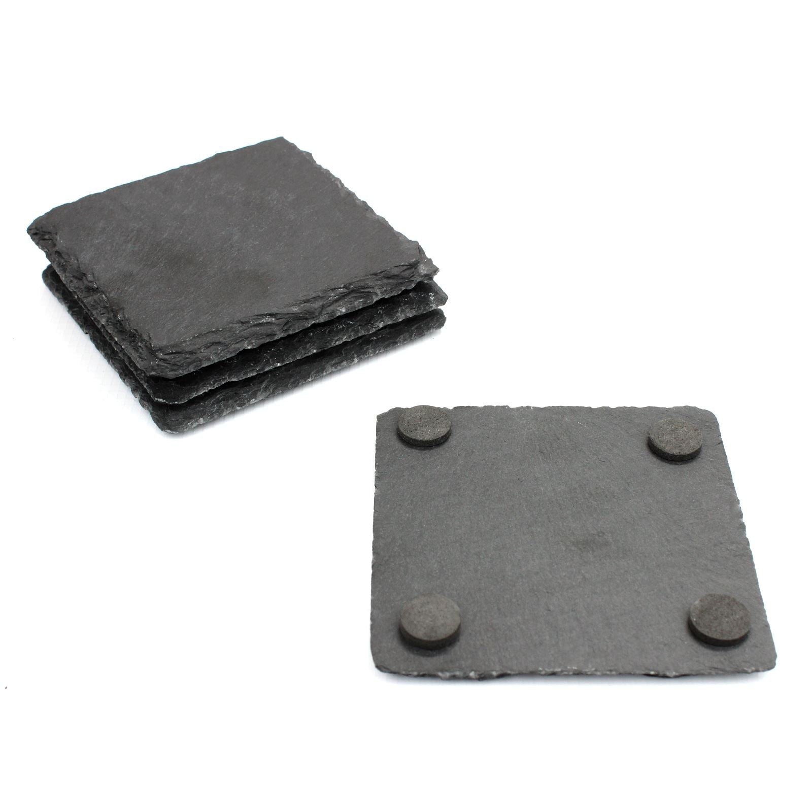 Natural Slate Placemats & Coasters - 16pc | M&W	
