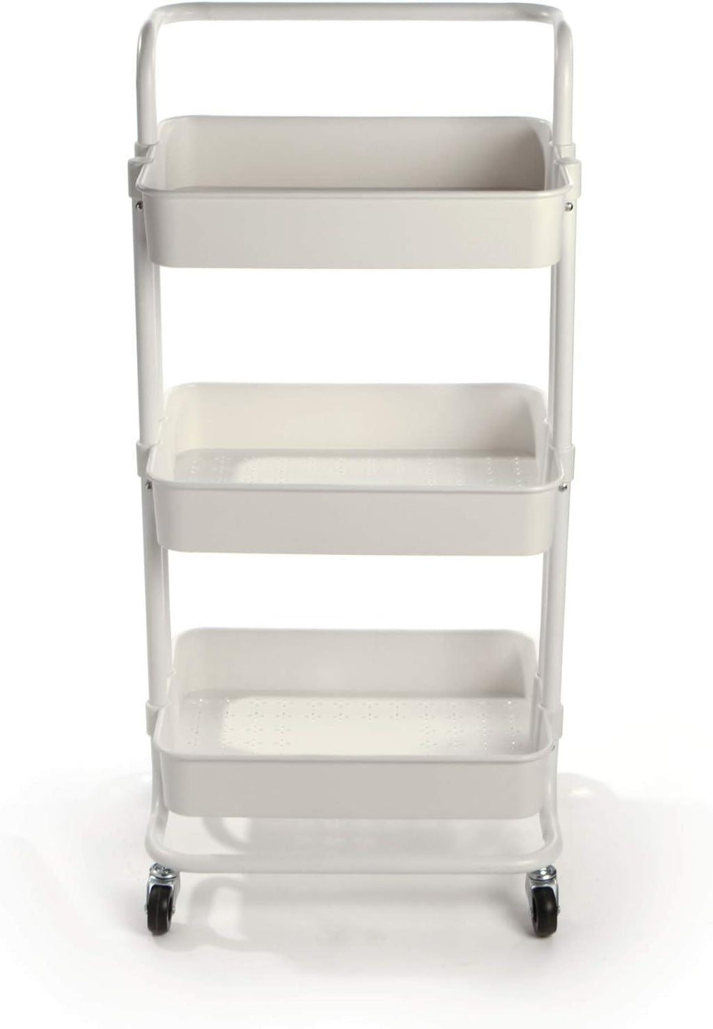 3 Tier Storage Trolley White | M&W	