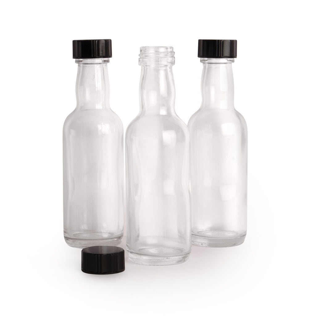 Miniature Glass Spirit Bottle - Pack of 50 | Pukkr	