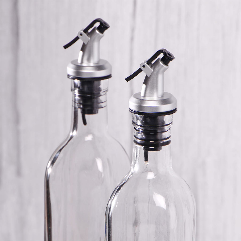 Oil and Vinegar Dispenser Bottles - 500ml Pack of 4 | M&W	