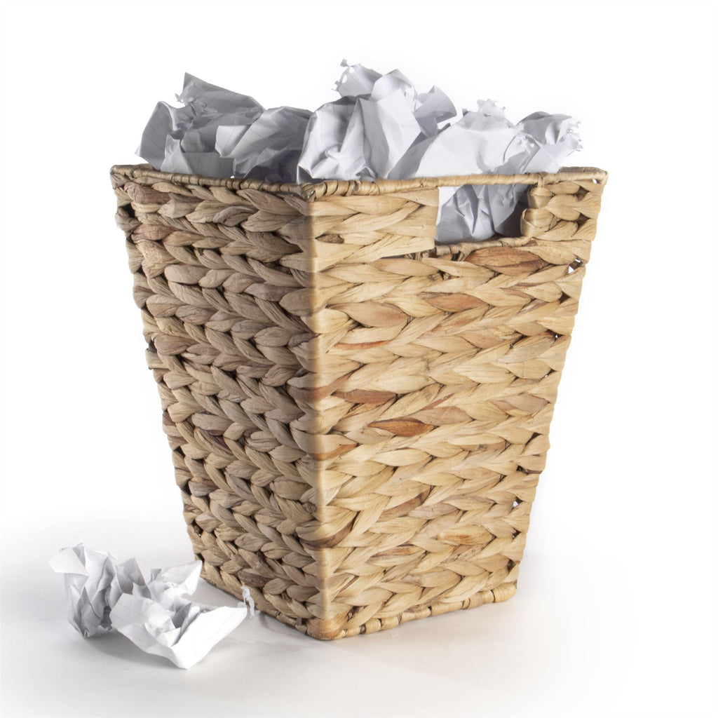 Natural Banana Leaf Waste Paper Basket | M&W	