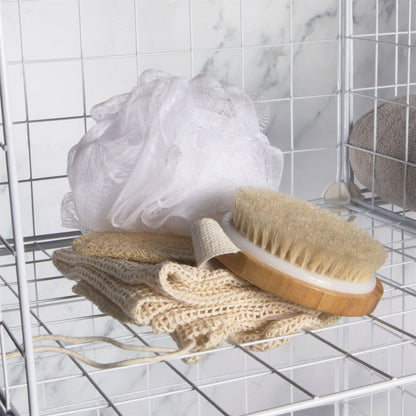 4 Cube Wire Storage Shelves White | Pukkr	