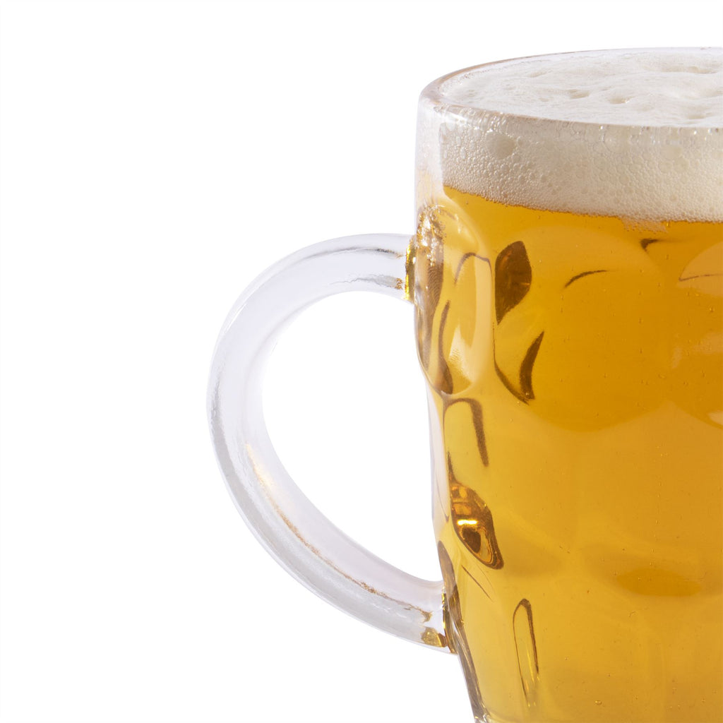 Glass Beer Tankards - Set of 4 | M&W	