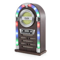 Itek Freedom Bluetooth Jukebox with CD Player and FM Radio Brown UK Plug