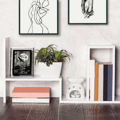 Multipurpose Desk Storage Organiser White | M&W	