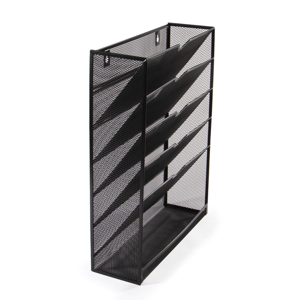 Metal Mesh Wall Mounted File Organiser | M&W	