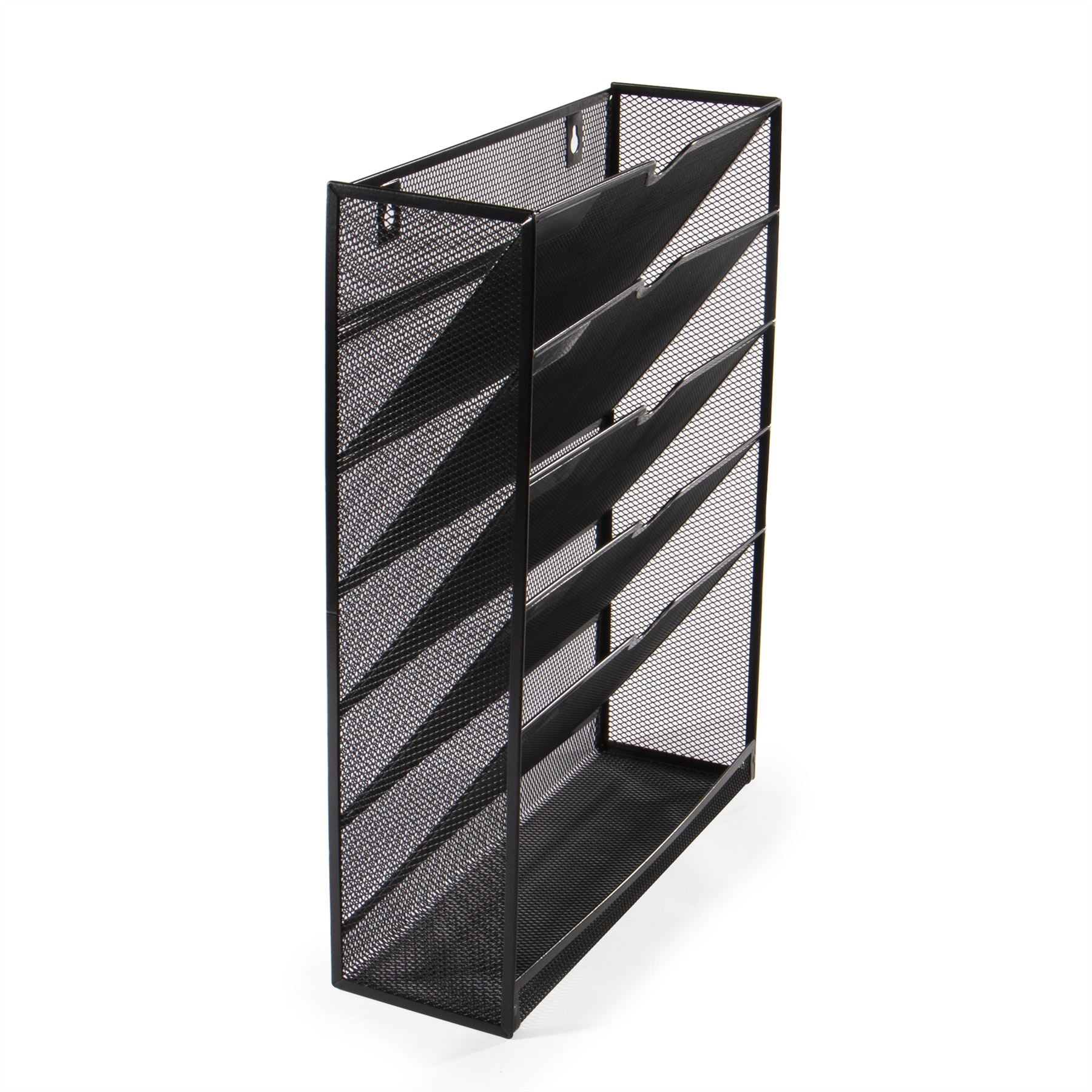 Metal Mesh Wall Mounted File Organiser | M&W	