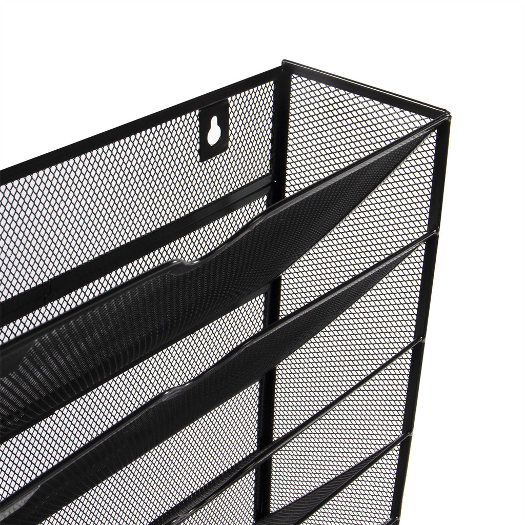 Metal Mesh Wall Mounted File Organiser | M&W	