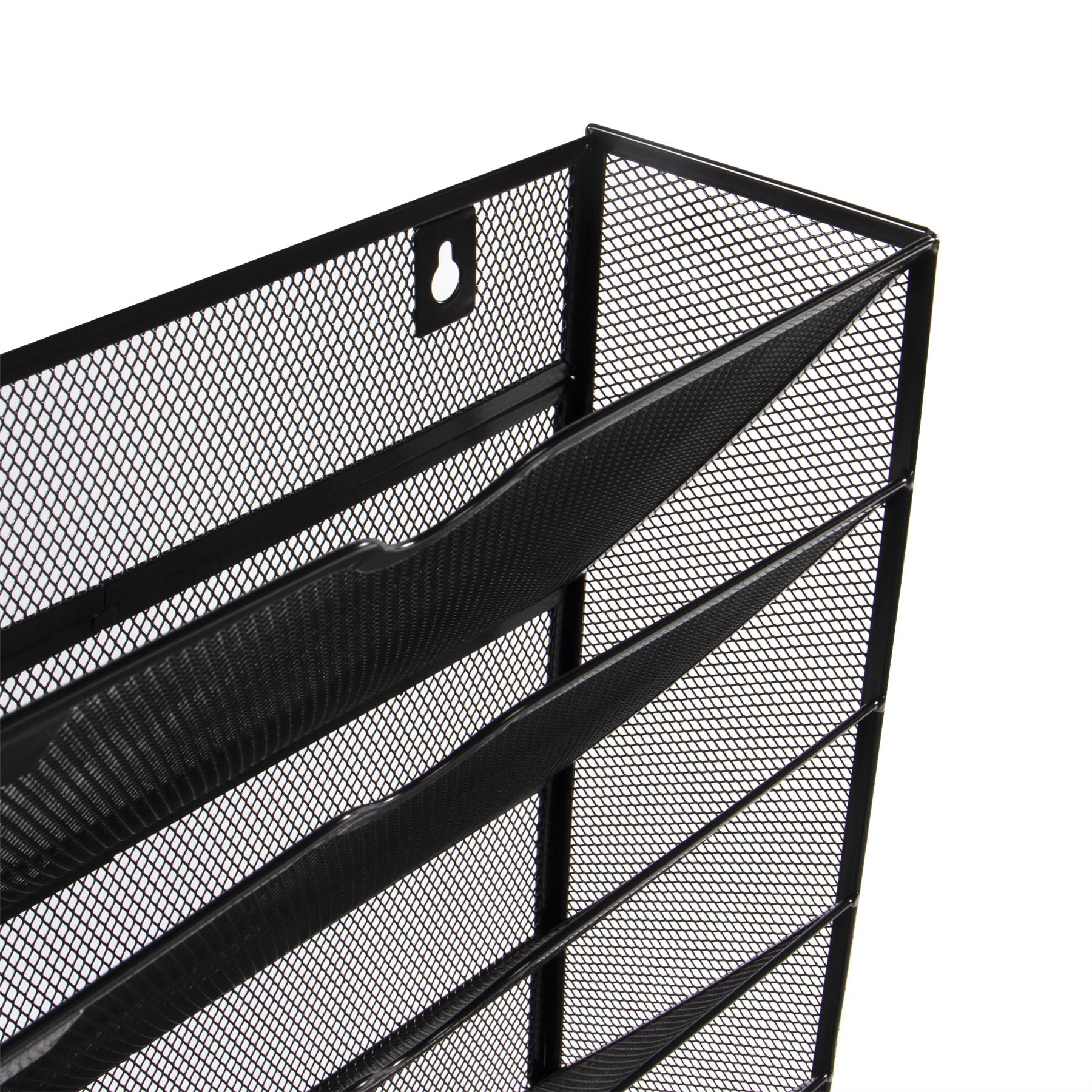 Metal Mesh Wall Mounted File Organiser | M&W	