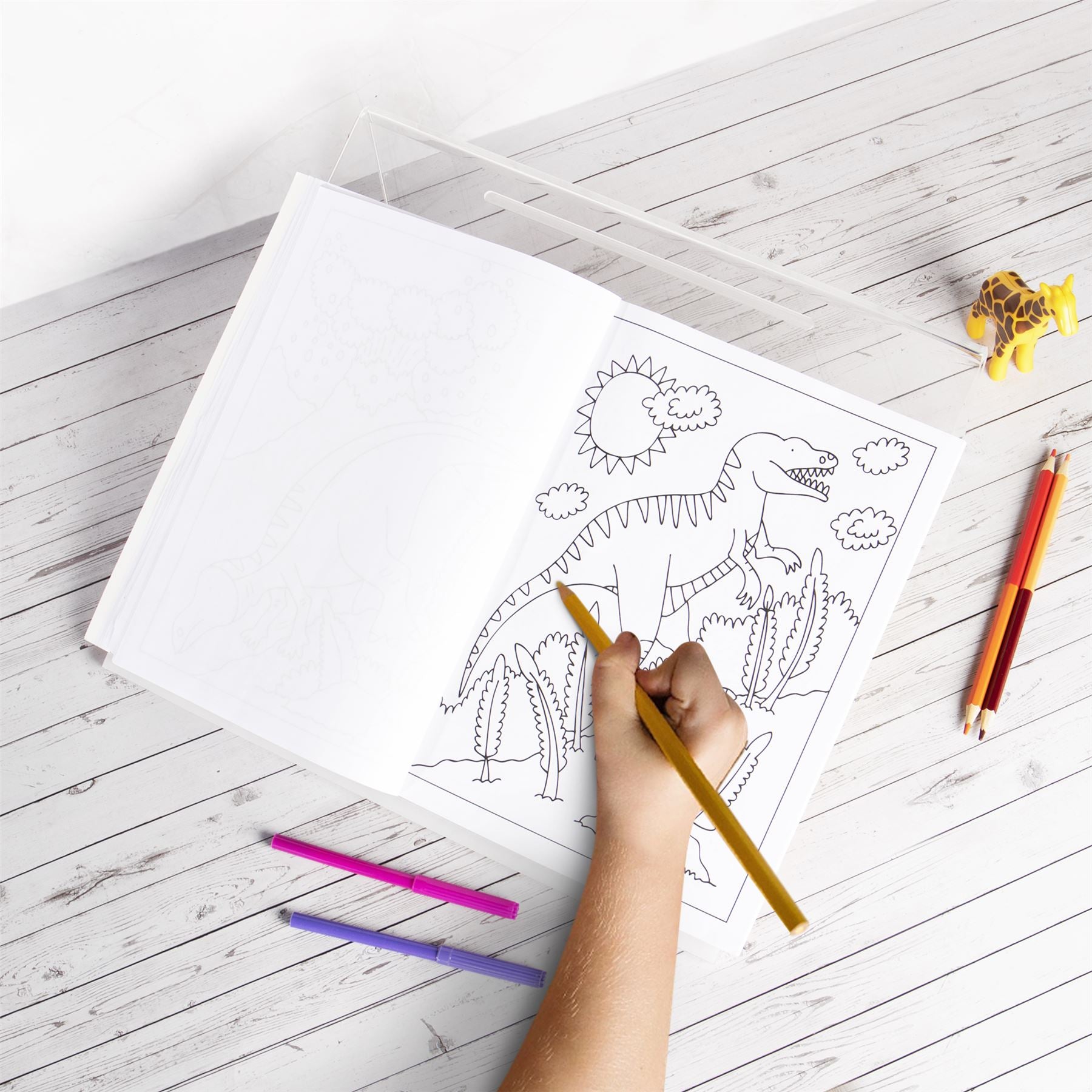 Clear Acrylic Writing Slope | Pukkr	