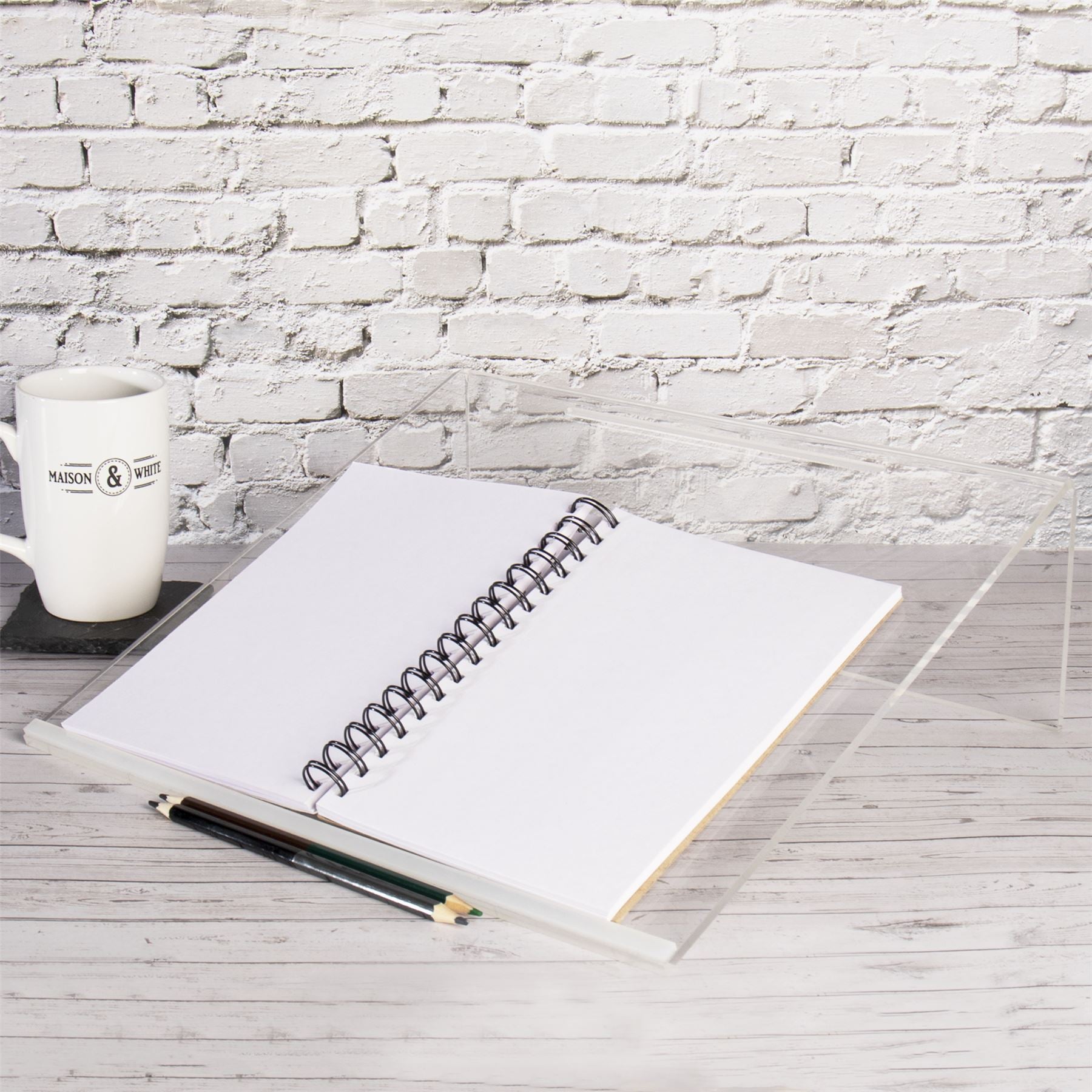 Clear Acrylic Writing Slope | Pukkr	