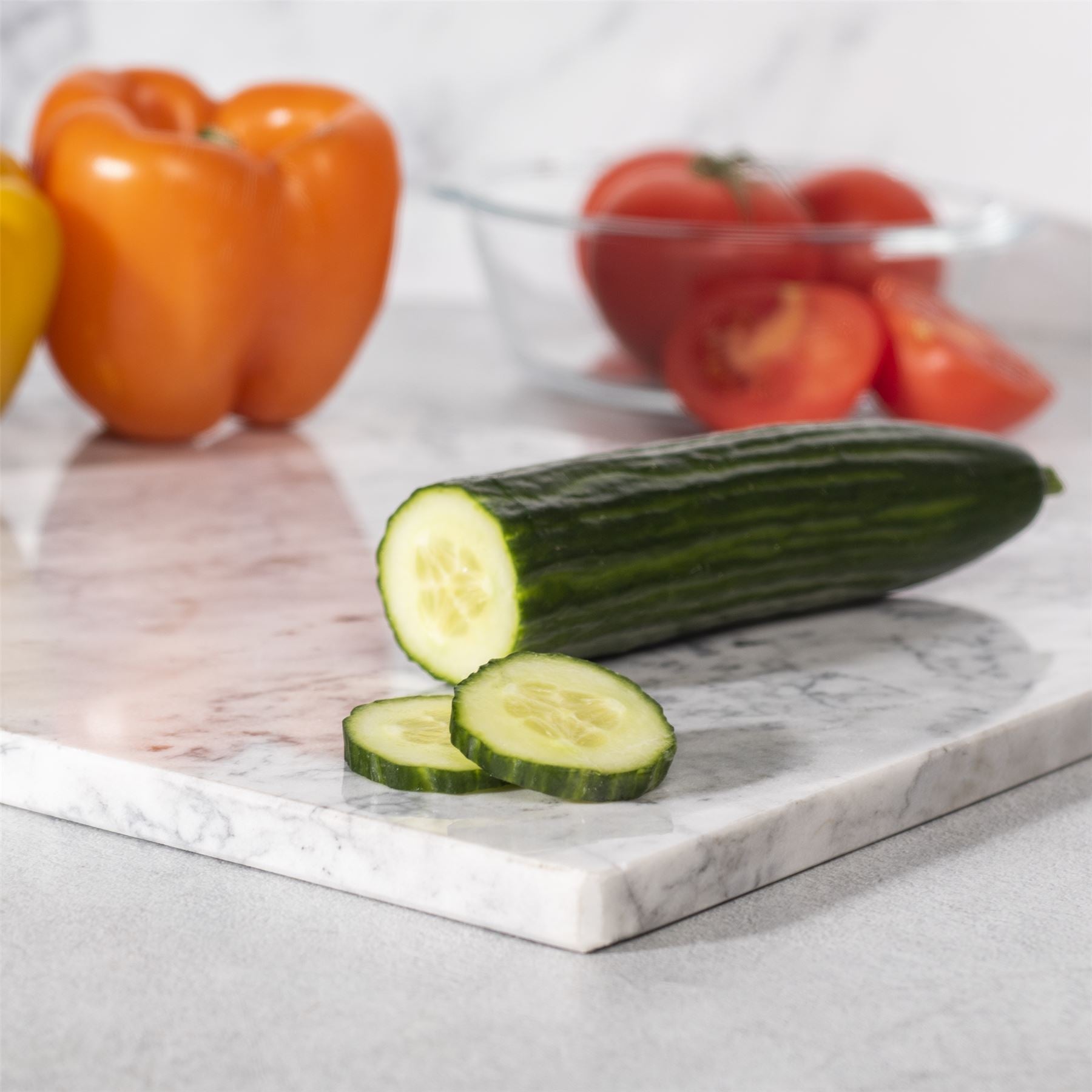 White Marble Chopping Board | M&W	