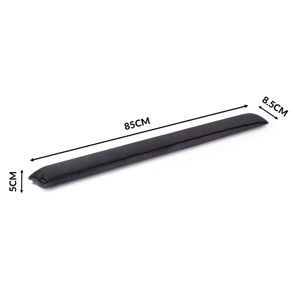Draught Excluders - Set of 2 Black | Pukkr	