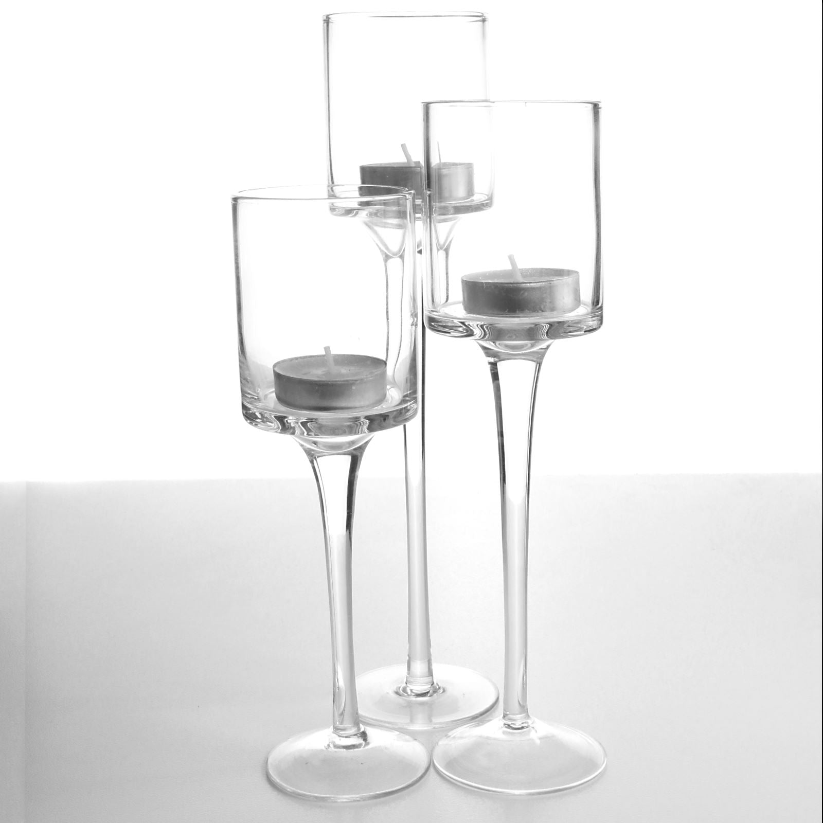 Tea Light Candle Holders - Set of 3 | M&W	