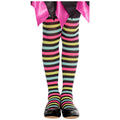 Girls Spot Witch Striped Tights