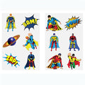 Super Hero Tattoo Sheet