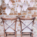 A Touch Of Pampas Mr and Mrs Acrylic Chair Signs (2pk)