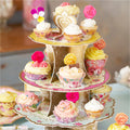 Vintage Tea Party Cup Cake Stand