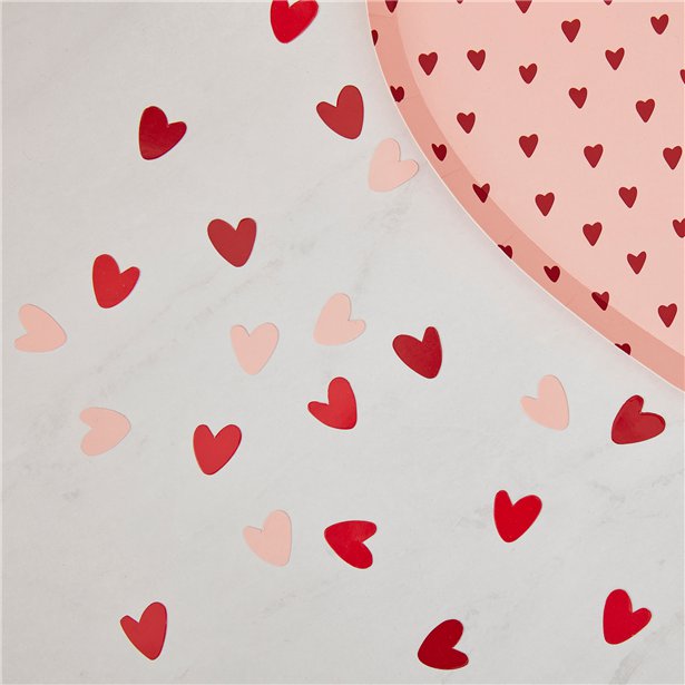 Valentines Biodegradable Heart Confetti (13g pack)