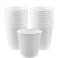 White Plastic Cups - 355ml (20pk)