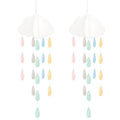 Baby Wishes Hanging Clouds & Droplets (2pk)