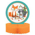 Woodland Animals Honeycomb Table Centrepiece - 23cm x 30.5cm