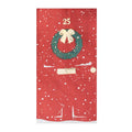 Gold Foiled Christmas Door Paper Napkins (16pk)