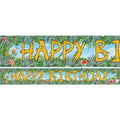Dinosaur Adventure Paper Banners - 1m (3pk)