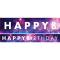 Galaxy Paper Banners - 1m (3pk)