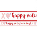 Happy Valentine's Day Paper Banners - 1m (3pk)