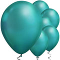 Green Chrome Balloons - 11" Latex (25pk)