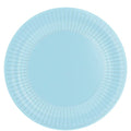 Baby Blue Paper Plates - 23cm (8pk)