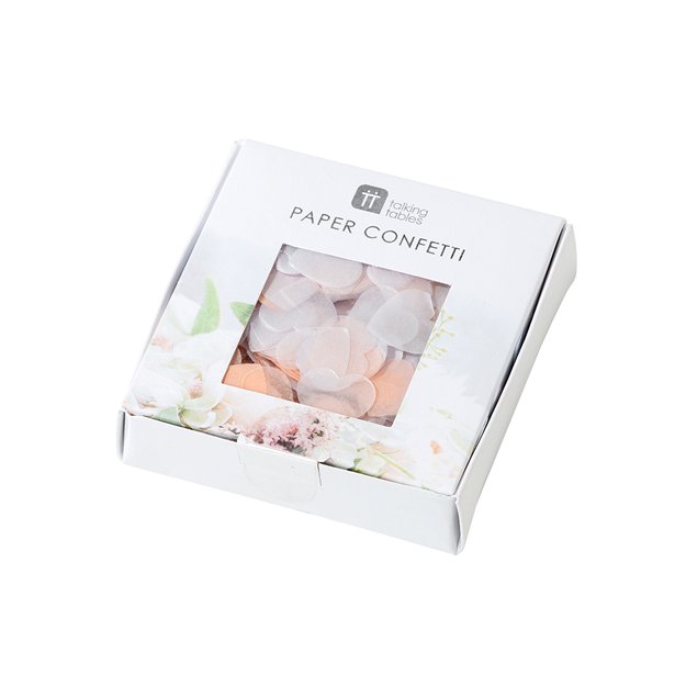 Pastel Tissue Heart Confetti