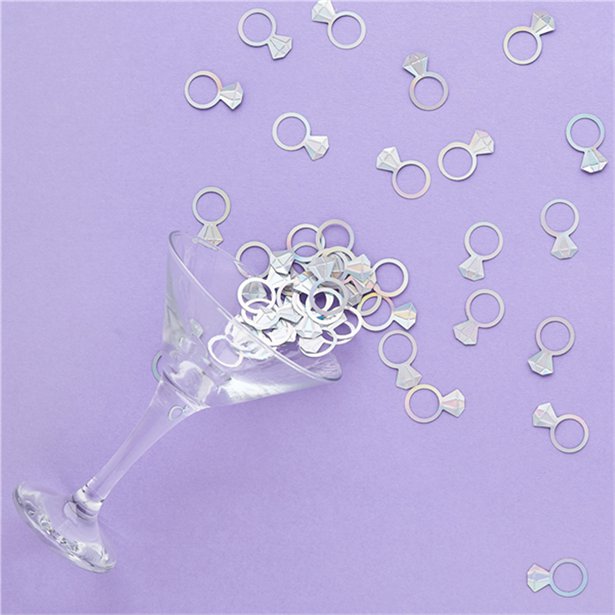 Bride Squad Diamond Ring Table Confetti (14g pack)