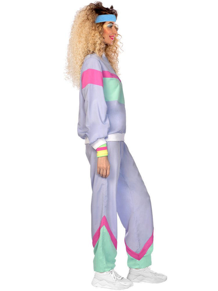 Purple 80s Shell Suit - 16-18