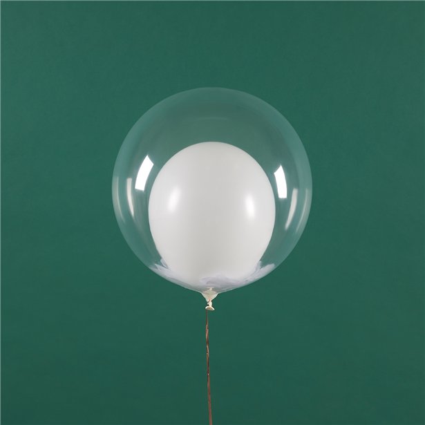 Transparent Globe Balloon - 15"