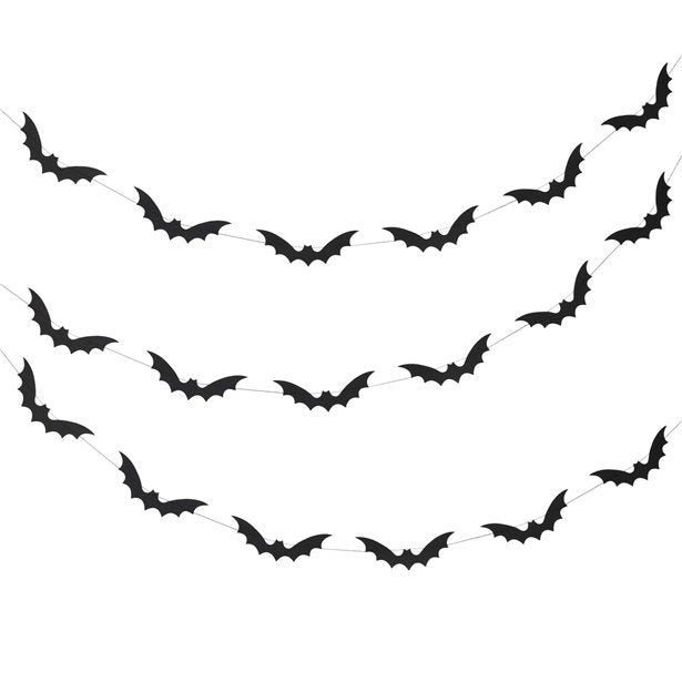 Bat Paper Bunting - 5m