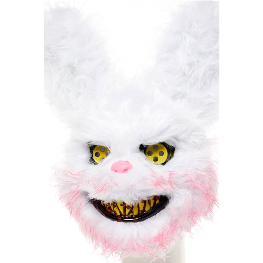 Snowball Evil Bunny Mask
