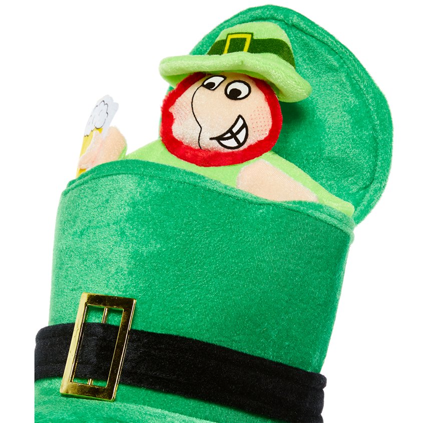 St Patrick's Day Drinking Leprechaun Top Hat