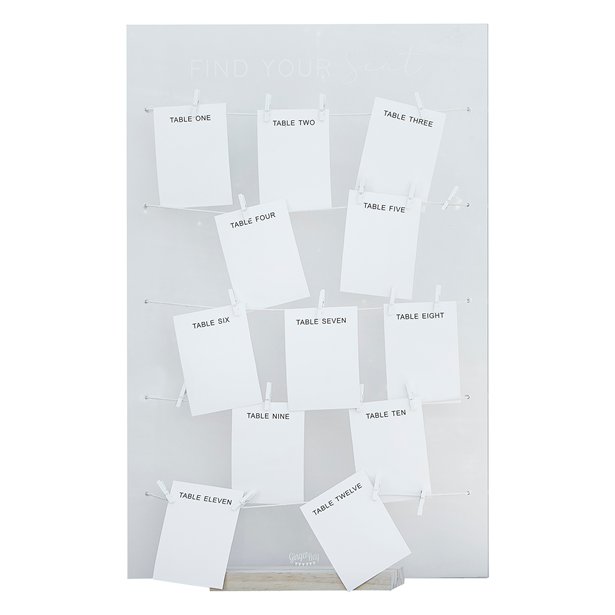 Wedding Table Plan Kit