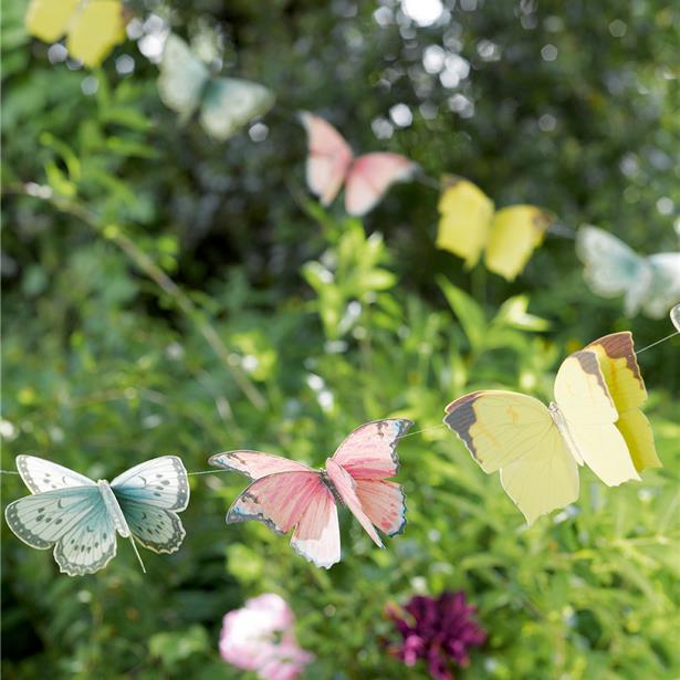 Butterflies Bunting  - 1 (Truly Fairy)