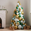 Green, Gold & White Balloon Tree Kit