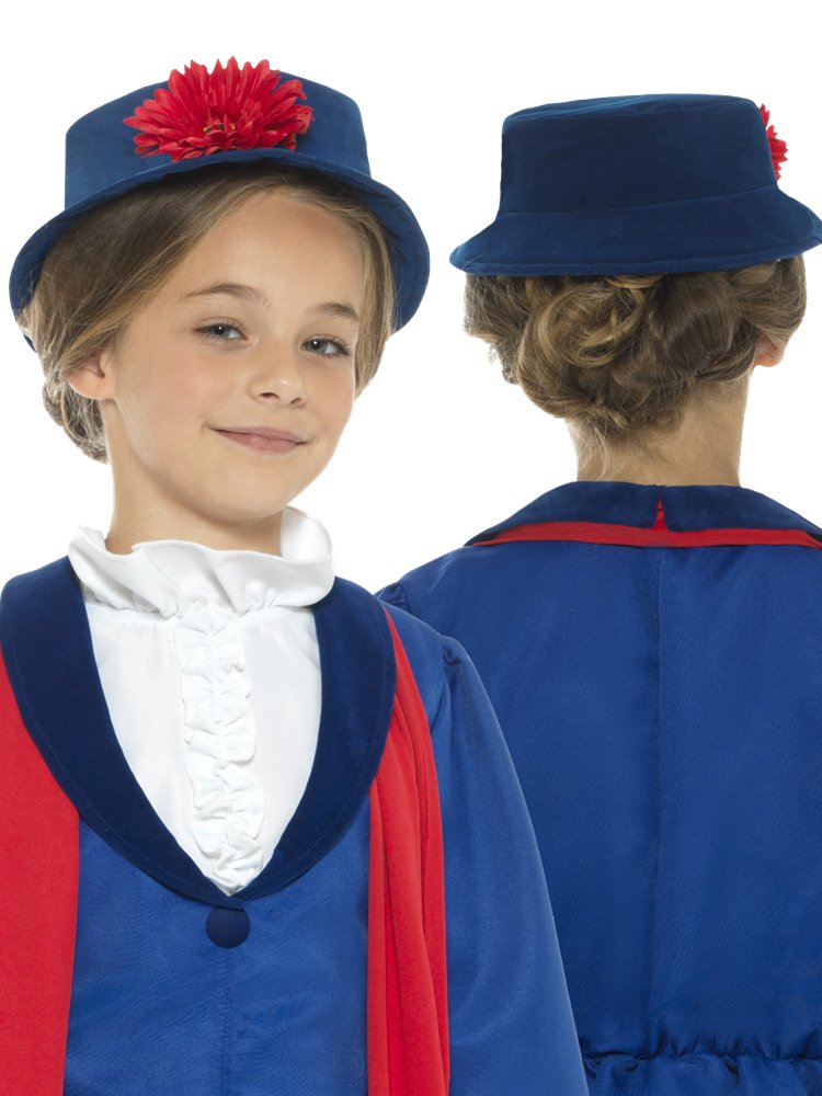 Victorian Nanny Blue Dress - Child and Teen Costume