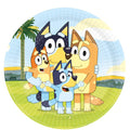 Bluey Party Paper Plates - 23cm (8pk)