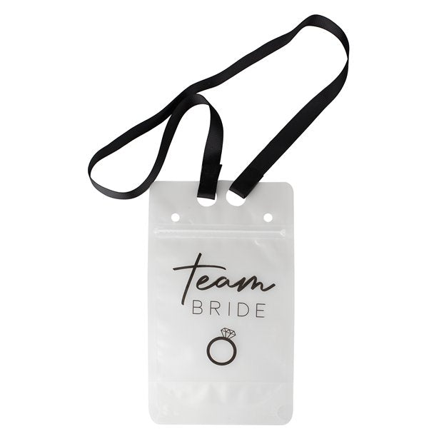 Team Bride Drinking Pouch (6pk)