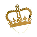 Gold Paper Party Crowns (10pk)