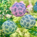 Tiki Tropics Paper Lanterns with Tassels (3pk)