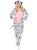 Dalmatian Dog Onesie - Adult Costume