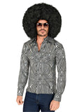 70's Silver Shirt - Adult Costume