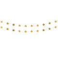 Gold Star Foil Garland - 3.6m